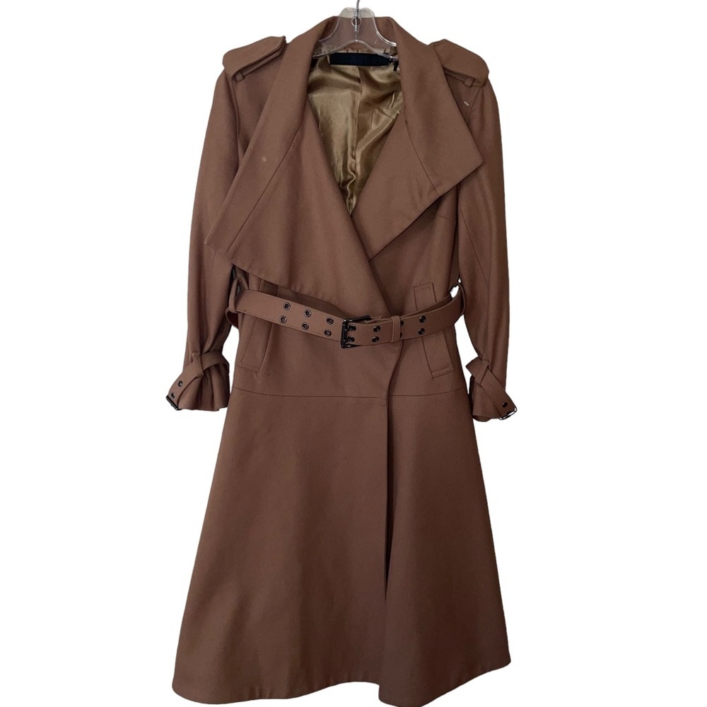 L.A.M.B. Tan Trench Coat - Picture 2 of 15